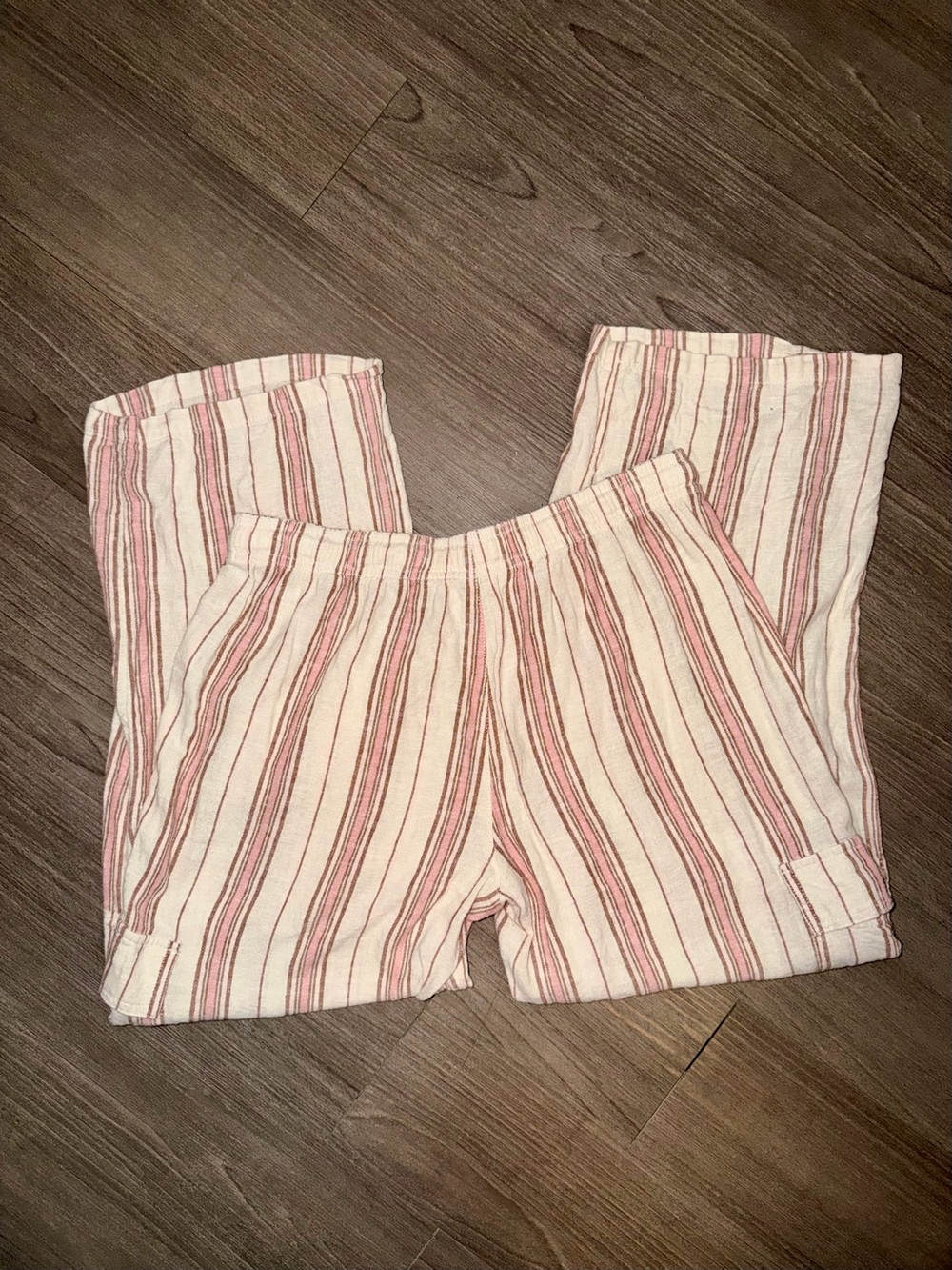 DONATING SOON- ROXY Costco Striped Cargo Pocket Pants - Picture 2 of 7